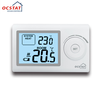 Riseem ABS LCD Display 230V Nieprogramowalny Ogrzewanie pomieszczeń Dom Termostat