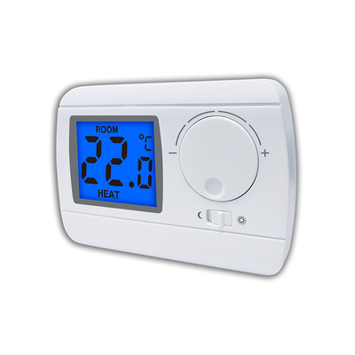 ABS Inteligentny cyfrowy przewodowy termostat pokojowy ODM do domowego systemu grzewczego