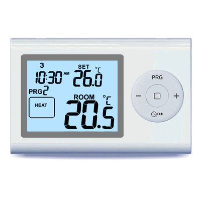 Tygodniowy programowalny termostat kotłowy Cyfrowy, bezprzewodowy termostat grzewczy