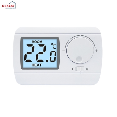 Riseem 230V LCD ABS System HVAC Termostat 1 stopnia dokładności dla domowych kotłów gazowych