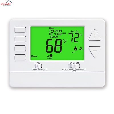 Riseem Digital LCD Battery 24V Elektroniczny pokój 7-dniowy Termostat do sterowania temperaturą