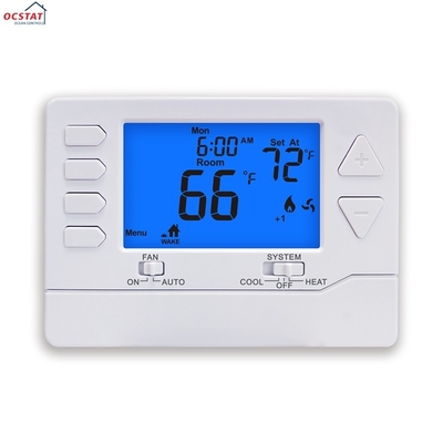 Riseem ABS 24V 7 Dni Programowalny Termostat Smart Room z wyświetlaczem LCD